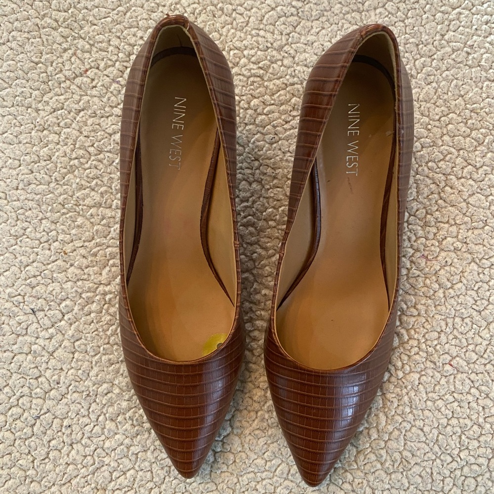 Nine West Brown Sandals
